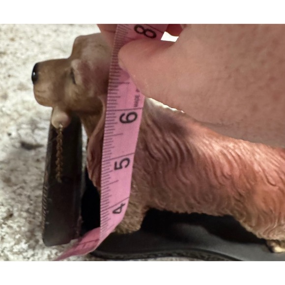 Vintage Homco Cocker Spaniel figurine, hand painted Porcelain Dog. - Picture 12 of 12